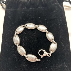 Tiffany & Co Oval Silver Bracelet